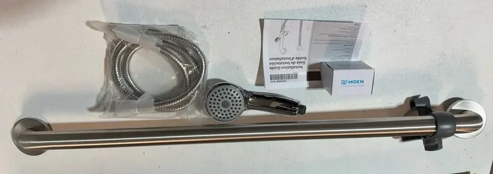Moen 52224GBM17 Commercial Hand Shower with Slide Bar Chrome Stainless